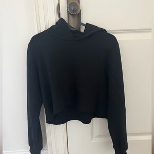 Cropped brandy hoodie